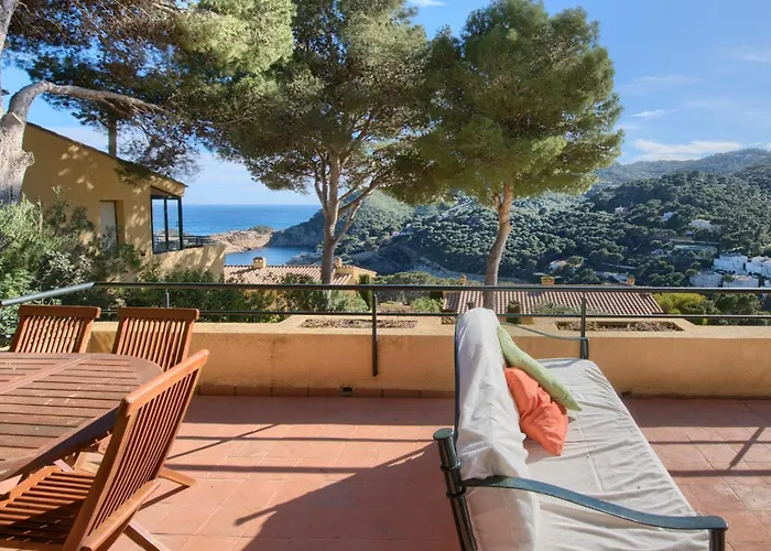 בית נופש Aiguafreda, Piscina Y Vistas Al Mar *